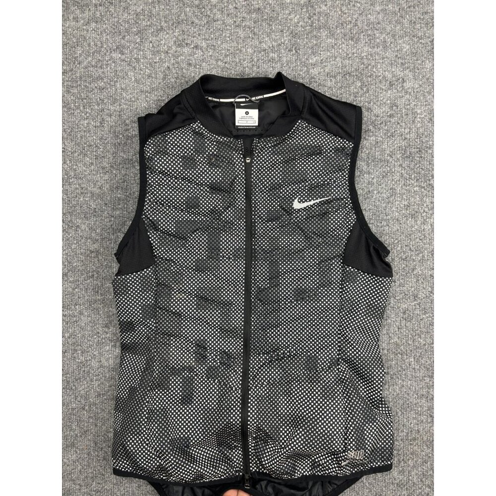 Nike Aeroloft 800 3M Vest Womens S Insulated Running Reflective Down